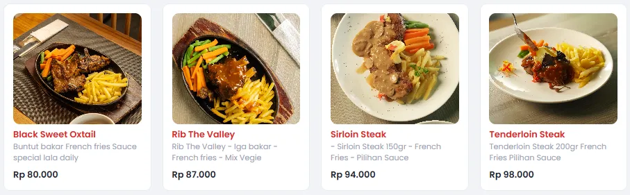 menu makanan cepat saji terdekat - lala daily