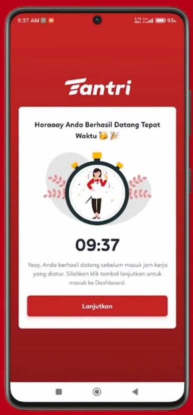 cara catat absensi karyawan di aplikasi kasir
