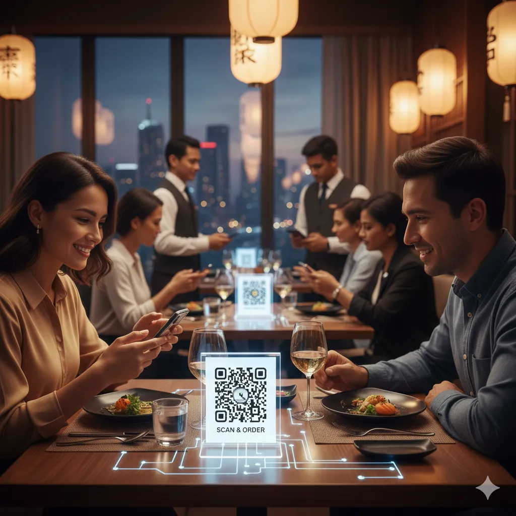 top restoran di asia meningkatkan pengalaman makan dengan qr menu